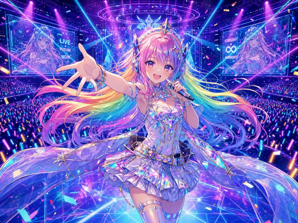 陈美娇动漫-《星光偶像舞台》Live特辑